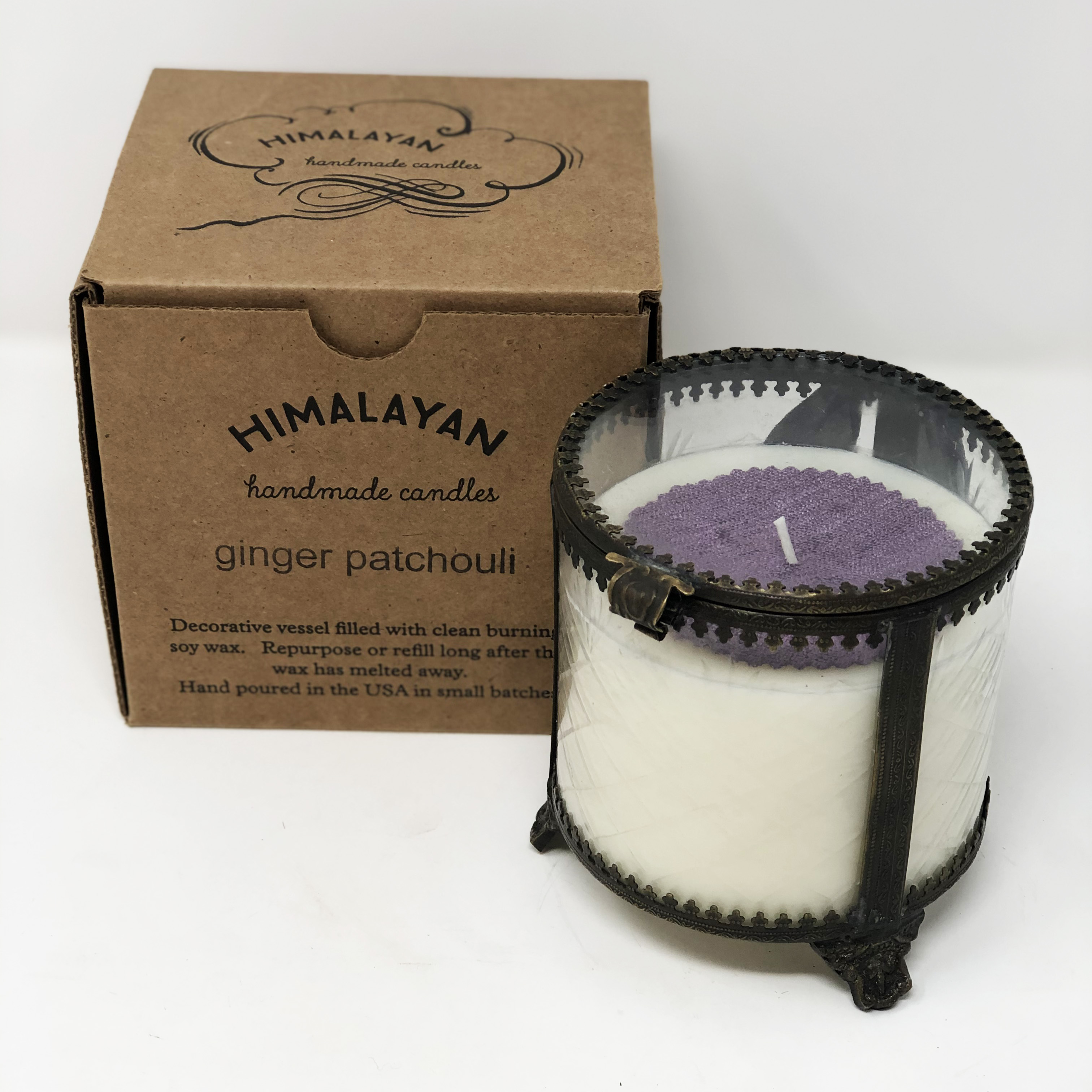 Victorian Jar Ginger Patchouli Flowers By Nature