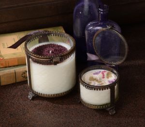 Ginger Patchouli Large Victorian Trinket Jar
