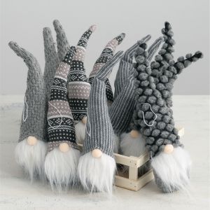 Gray Gnome Ornament