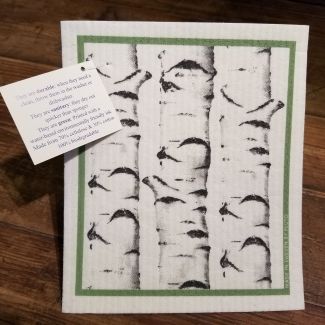 Birch Tree Swedish Wash Towel