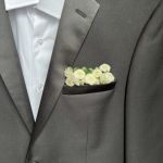Snowy White Collection: Boutonniere