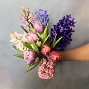 Hyacinth and Double Peony Tulips