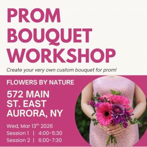 Prom Bouquet Workshop