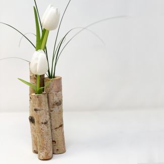 Birch Trio Bud Vase- Small