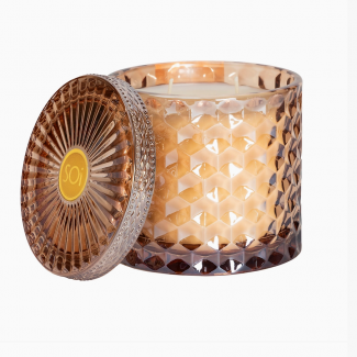 Hazelnut Macchiato Coffee 15oz Shimmer Candle 2 Wick