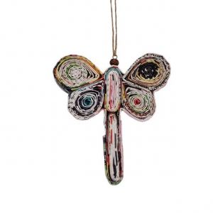 Dragonfly Paper Ornament