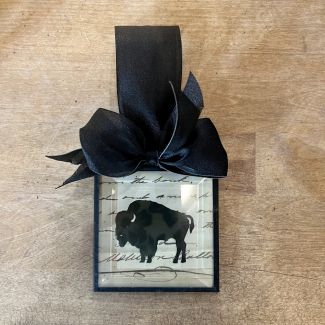 Buffalo Silhouette Ornament