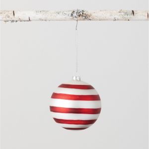 Stripe Ball Ornament