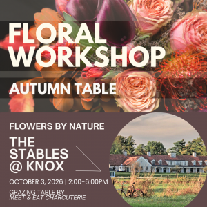 Floral Workshop @ Knox Stables