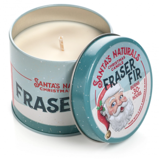 Santa's Naturals Christmas Candle - Fraser Fir
