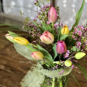 Spring Tulip Arrangement