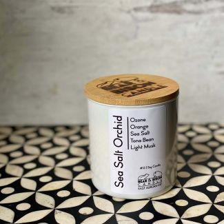 Bear & Bison Candle: Sea Salt Orchid