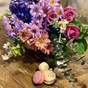 Aurora's Garden with French Macarons