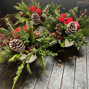Evergreen Essence: Winter Hobnail Trio
