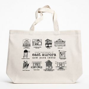 Small Businesses of East Aurora - Tote Bag