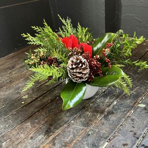 Hobnail Winter Arrangement