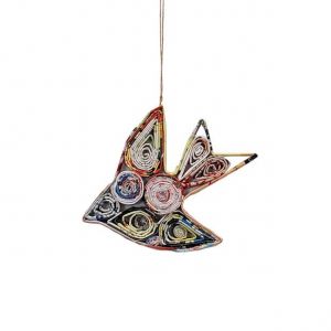 Dove Paper Ornament