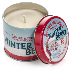 Santa's Naturals Christmas Candles - Winter Berry