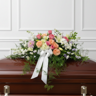 Tranquil Garden Collection - Casket Spray