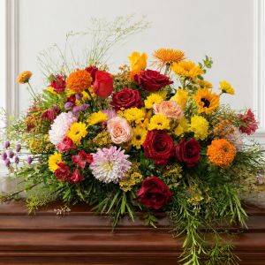 Joyful Spirit - Casket Spray