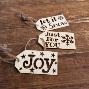 Wooden Gift Tag
