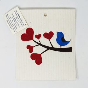 Bluebird of Happiness Swedish Wash Towel