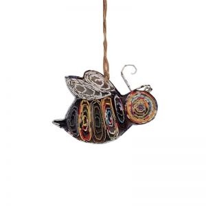 Cartoon Bee Paper Ornament