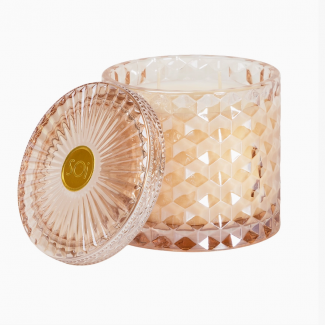 Alluring Amber 15oz Shimmer Candle 2 Wick