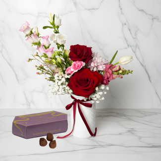 Flowers and Chocolate (Lana + Truffles)
