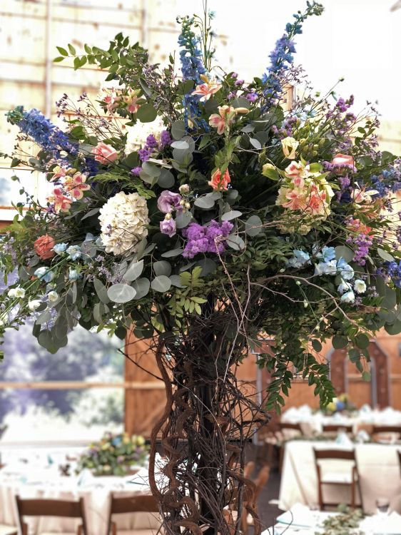 Reception Flowers By Nature