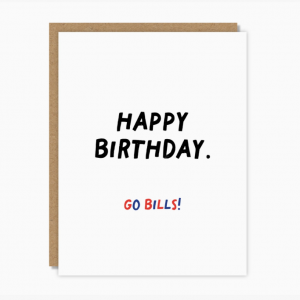 Go Bills! - Birthday Card