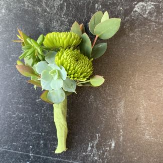 Jade boutonniere