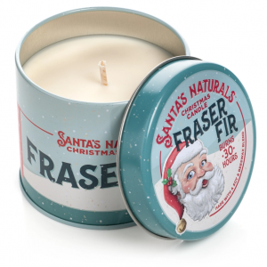 Santa's Naturals Christmas Candle - Fraser Fir