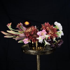 Copper Pumpkin Arrangement - Small