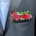 Ruby Collection: Pocket Boutonniere