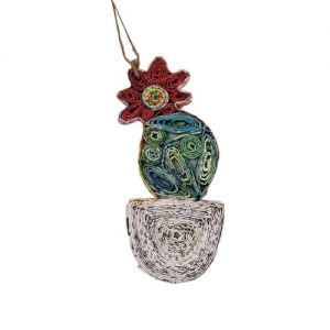 Cactus Paper Ornament