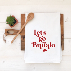 Tea Towel - Let's Go Buffalo