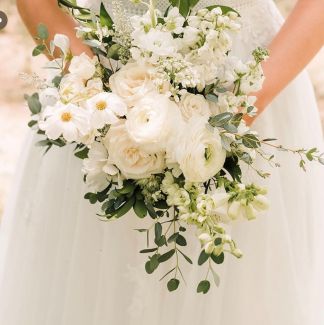 Bridal Bouquet- English Garden- premium bouquet