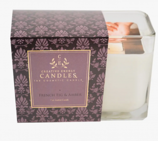 French Fig & Amber 2 in 1  lotion Candle