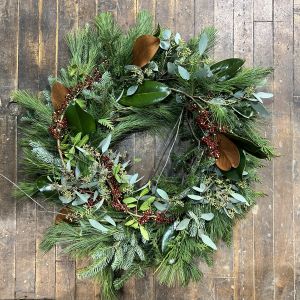 Pine Magnolia Wreath