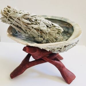 Smudge Set--Abalone and White Sage